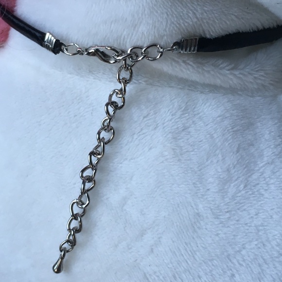 Pink Pom choker NWOT - Picture 4 of 4